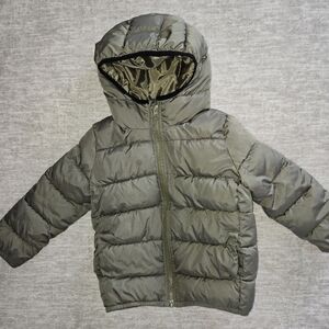 Toddler Boys 5t Winter Coat And Toy Vehicles